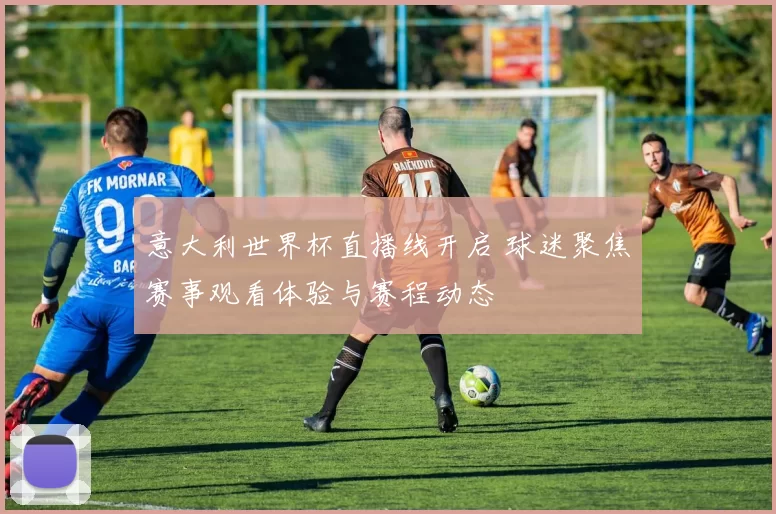 意大利世界杯直播线开启 球迷聚焦赛事观看体验与赛程动态