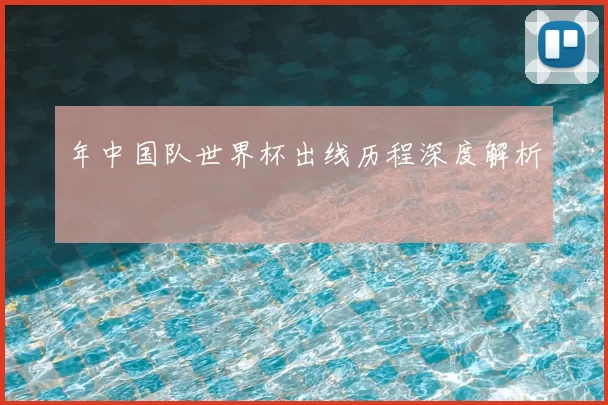年中国队世界杯出线历程深度解析