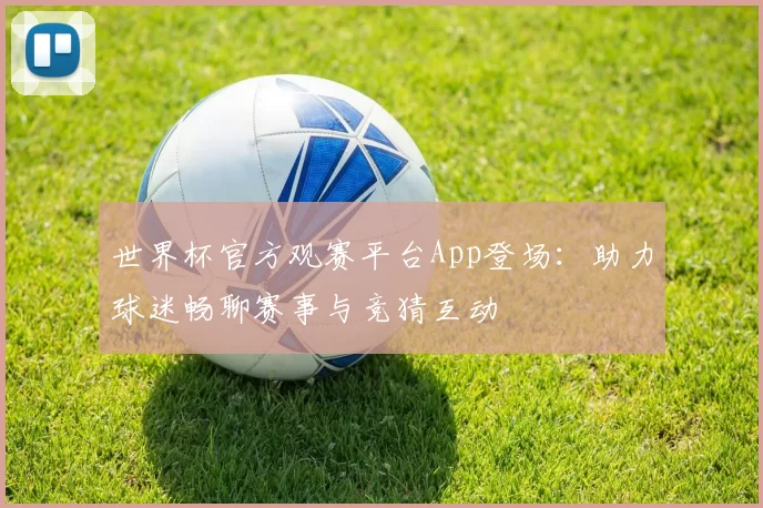 世界杯官方观赛平台App登场：助力球迷畅聊赛事与竞猜互动