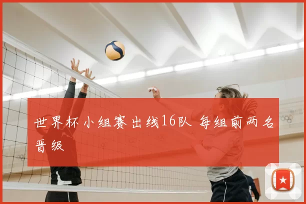 世界杯小组赛出线16队 每组前两名晋级